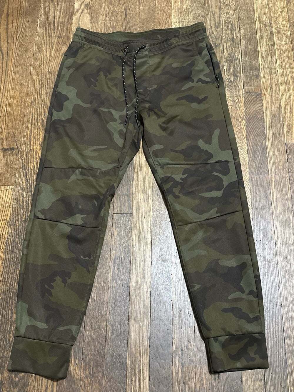 American Eagle Active 24/7 Green Camo Jogger Pants Loungewear Casual Medium